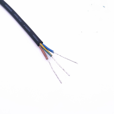 Kabel o średnicy zewnętrznej 6,8 mm w izolacji gumowej H05RN-F żaroodporny 200 metrów/rolka