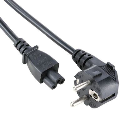 jakość  EU VDE Power Cord Black Home Appliance Laptop Extension Cable fabryka