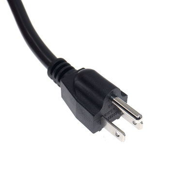 jakość  OEM UL Power Cord 3pin Pure Copper Core SJT SVT  SJTW SJTO Cable fabryka