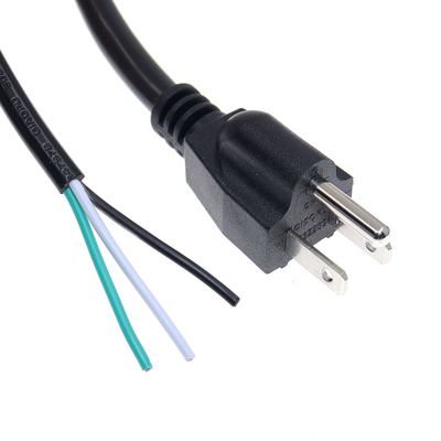 Przewód zasilający OEM UL 3-pinowy kabel z czystej miedzi SJT SVT SJTW SJTO