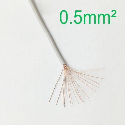 Elastyczny kabel o grubości 0,5 mm z izolacją PVC 2.1A Wyżarzony rdzeń miedziany