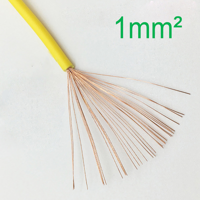 Elastyczny kabel z izolacją PVC o niskiej rezystancji 1 mm Kabel zbrojony PVC